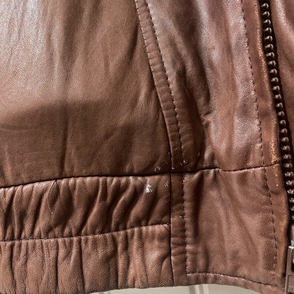 Andrew Marc leather jacket - Picture 10 of 11